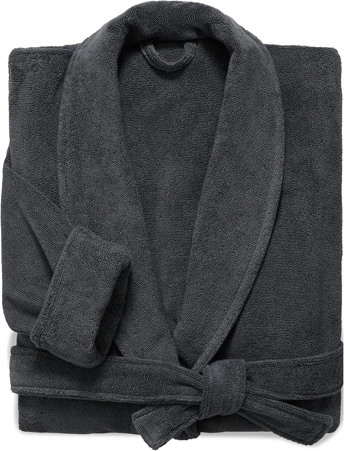 Brooklinen Luxury Cotton Bath Robe, Ultra Soft, Adjustable & Machine Washable – Premium Turkish... | Amazon (US)