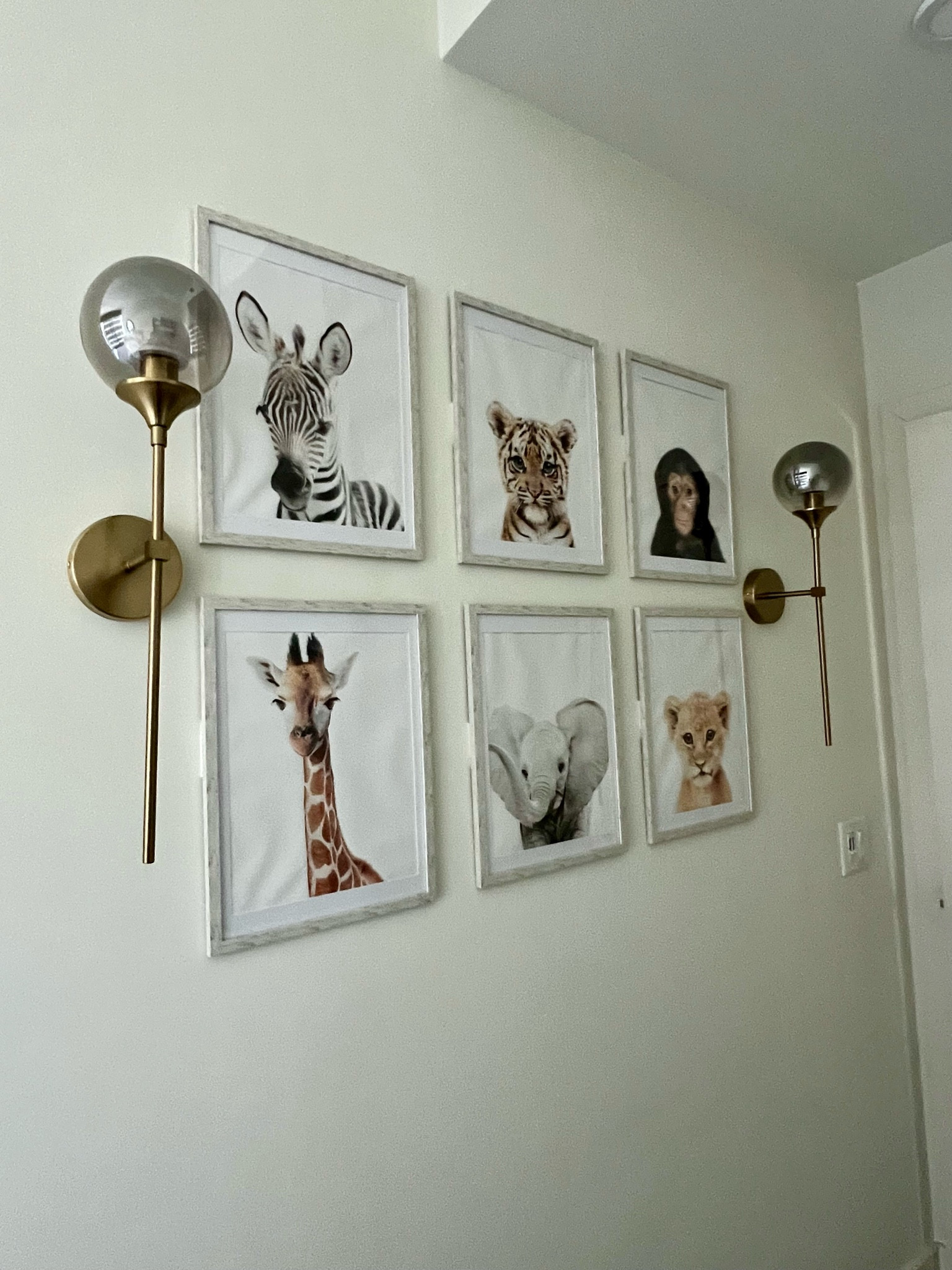 Nursery gallery wall..🦓🐘🦒😍

#LTKbaby #LTKfamily #LTKkids