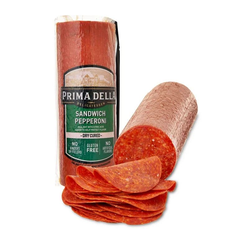 Prima Della Sandwich Pepperoni, Deli Sliced - Walmart.com | Walmart (US)
