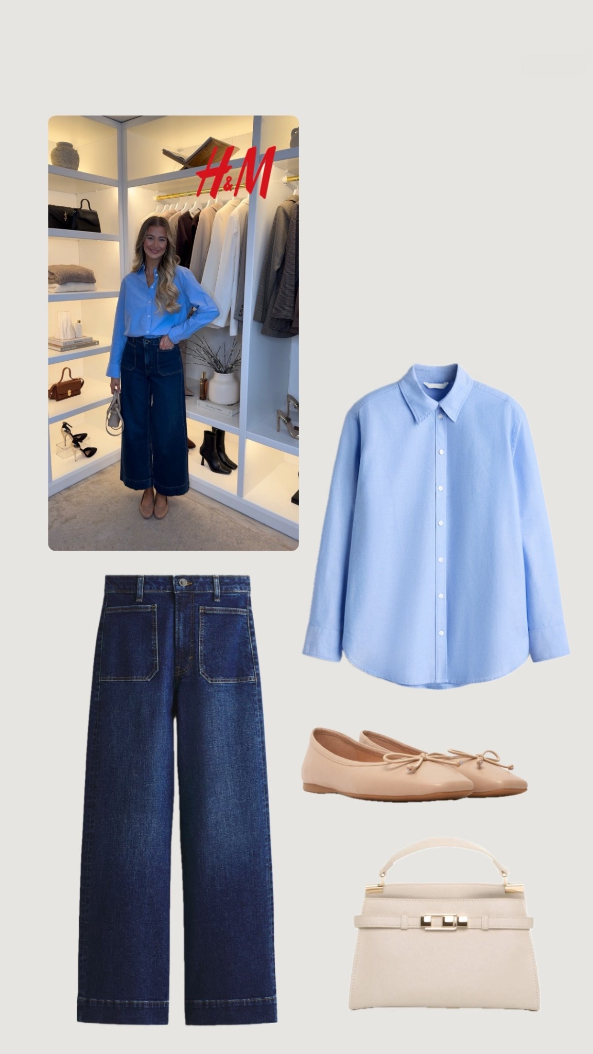 A gorgeous early spring outfit! 💙 

#LTKuk #LTKeurope #LTKjeans