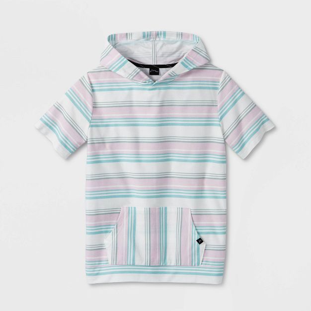 Boys' Striped French Terry Hoodie Sweatshirt - art class™ | Target
