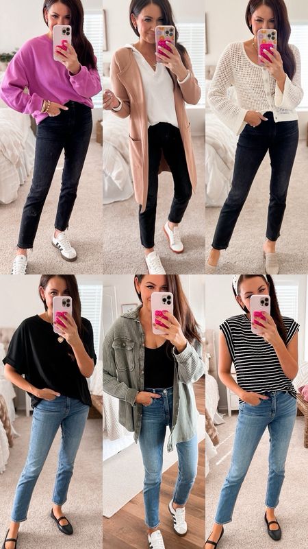 50% off gap jeans! My favorite high-rise ankle length black and medium wash denim are included! These are hands-down, my most worn jeans. I wear a 27 regular in both—they feel like high end denim but both are for sale for around $30! 

#LTKfindsunder100 #LTKfindsunder50 #LTKsalealert