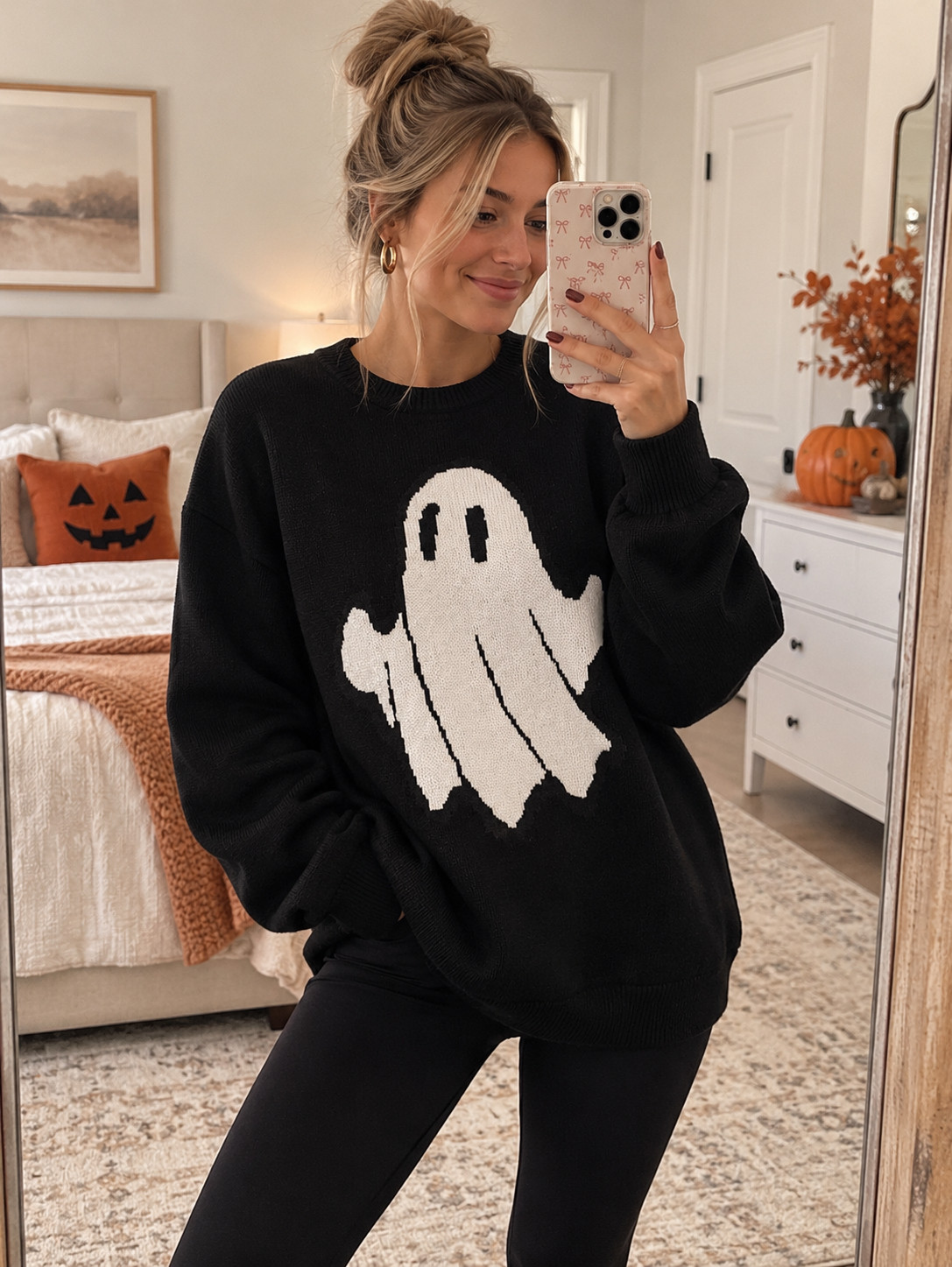 Tell me why a cute Halloween sweatshirt makes every Target run feel like a whole fall outing! 😂👻 These Amazon finds are exactly the kind of cozy pieces I love wearing for errands, iced coffee stops, and casual weekends. The ghost prints and little jack-o'-lantern designs are seriously too cute. Add biker shorts, crew socks, and your favorite sneakers for an easy everyday spooky season outfit!#TargetRunOutfit #AmazonHalloweenSweatshirts #CasualFallOutfits #HalloweenGraphicSweatshirt #BikerShortsOutfit #SpookyCuteFashion #AmazonClothingFinds #FallErrandOutfit #OctoberStyle #CozySweatshirt #LTKStyle 

 #LTKSeasonal #LTKU #LTKSaleAlert