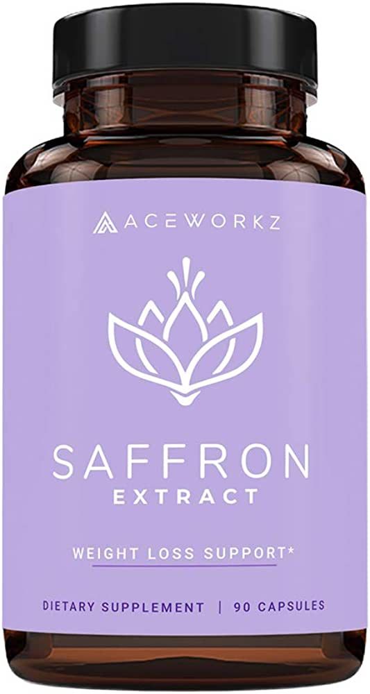 ACEWORKZ 100% Pure Saffron Extract - Appetite Suppressant for Weight Loss - Metabolism Booster - ... | Amazon (US)