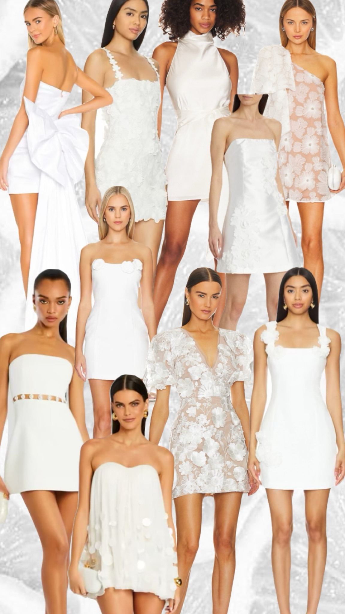 White Hoco Dress Inspo!🤍🥥🐇❕

#LTKParties #LTKStyleTip #LTKSeasonal