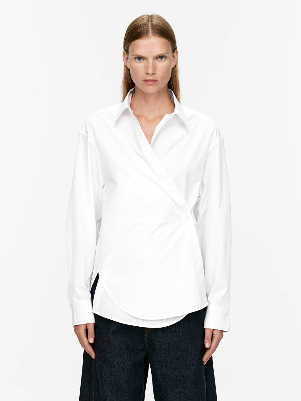 Two-Way Poplin Shirt | ARKET (EU)