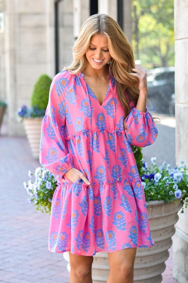 The Piper Long Sleeve Dress | The Impeccable Pig