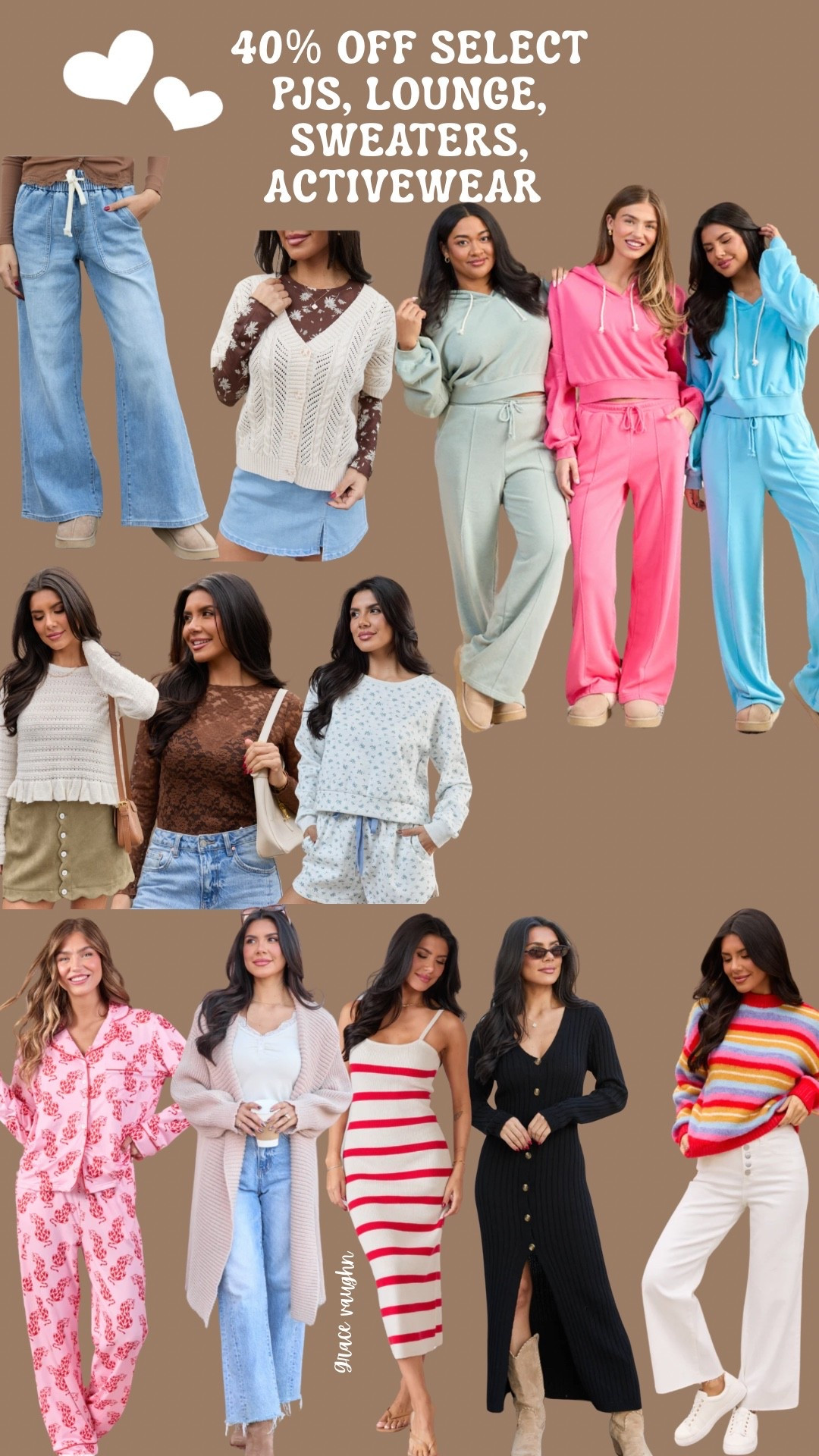 40% off Pink Lily sweaters, lounge, pajamas, and activewear! Code SAVE40 or code JANUARY for 30% off!! 

#LTKFindsUnder50 #LTKSaleAlert #LTKootd