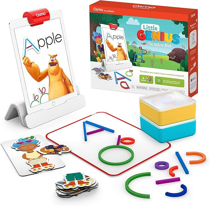 Osmo - Little Genius Starter Kit for iPad - 4 Hands-On Learning Games - Ages 3-5 - Problem Solvin... | Amazon (CA)