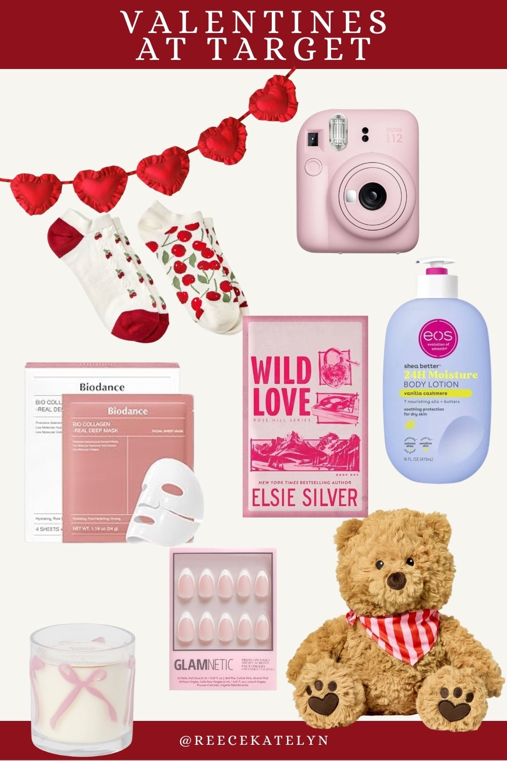 Target valentines for her + cozy + self care 