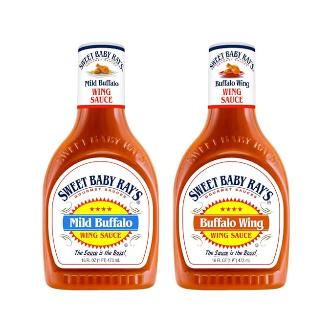 Sweet Baby Ray's Wing Sauce & Glaze - Buffalo Wing (Variety Pack) | Amazon (US)