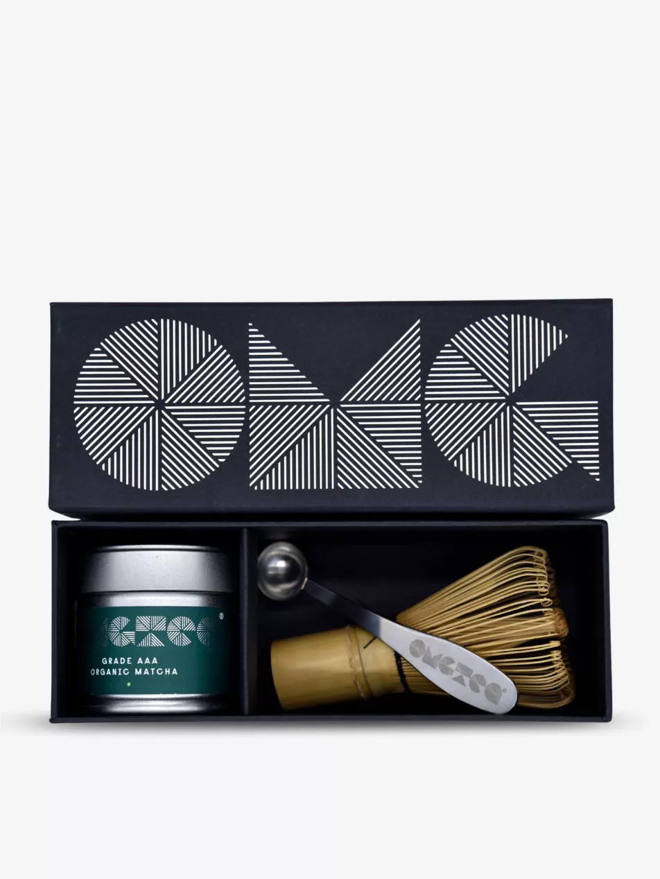 AAA High-Grade Matcha Green Tea and Bamboo Whisk and Spoon Gift Set | Selfridges