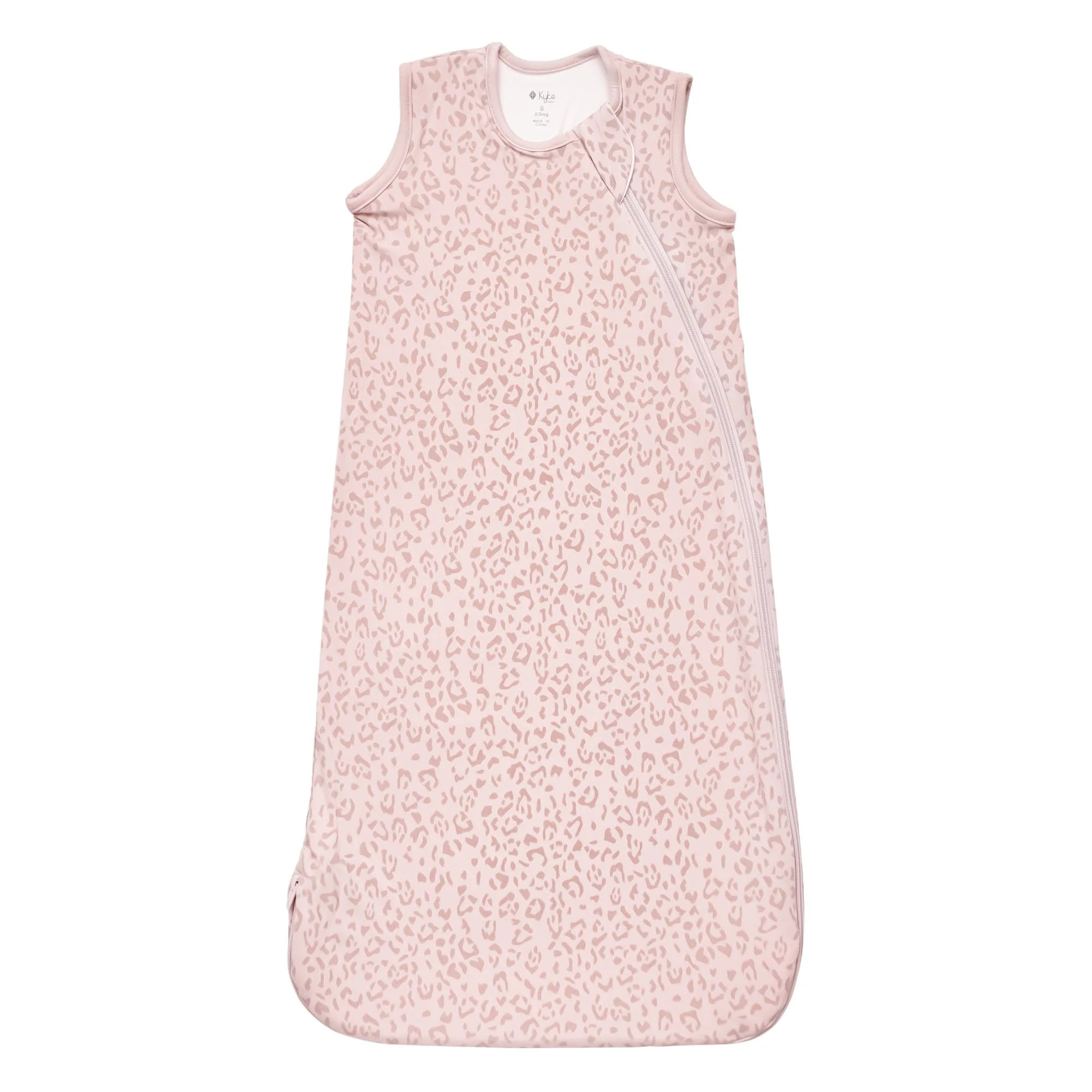 Sleep Bag in Small Blush Leopard 0.5 | Kyte BABY