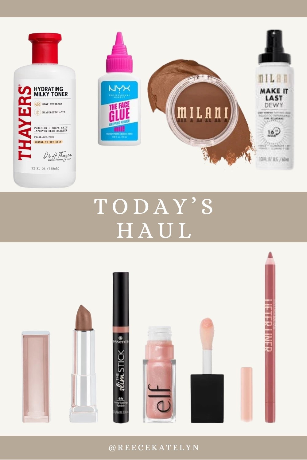 Drugstore Makeup haul + everyday lip combo 

Affordable makeup that actually lasts all day. This is my go-to everyday makeup look for busy moms, work days, errands, and natural glam. Featuring drugstore beauty favorites that give a flawless, glowy finish without the high-end price tag. 

#DrugstoreMakeup #EverydayMakeup #AffordableBeauty #MakeupRoutine #LipCombo #NaturalGlam #MomLife #BeautyFinds #DrugstoreBeauty #MakeupFavorites #EverydayGlam

#LTKBeauty