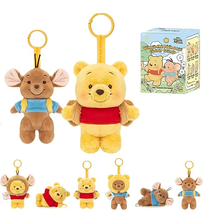 MINISO Disney Winnie The Pooh and Roo's Good Friends Series Pendant Blind Box 1pc Random | Amazon (US)