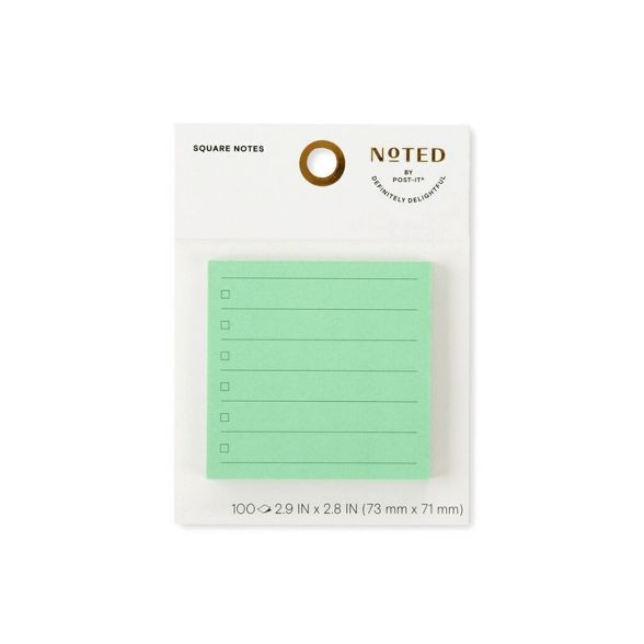 Post-it Square Notes List 2.8&#34;x2.8&#34; - Green | Target