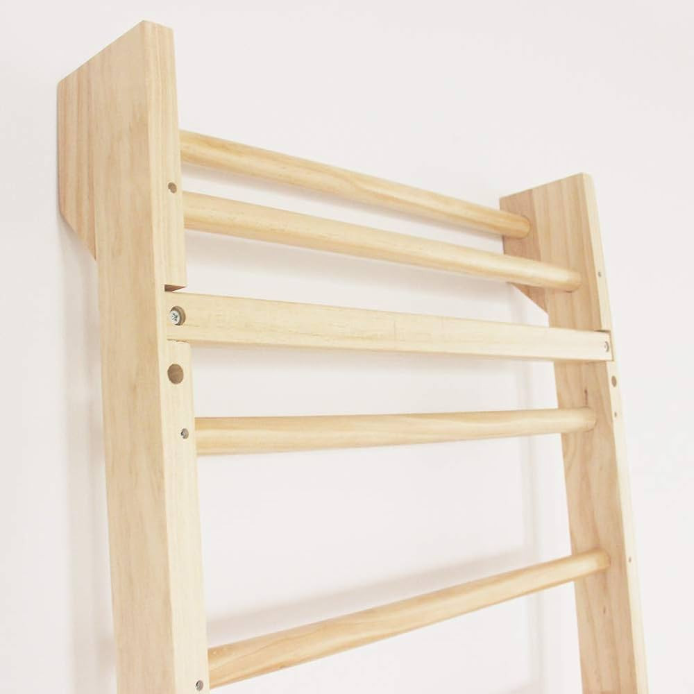 Urban Cycling Apparel Swedish Ladder Wood Stall Bar Suspension Trainer – Physical Therapy & Gym... | Amazon (US)