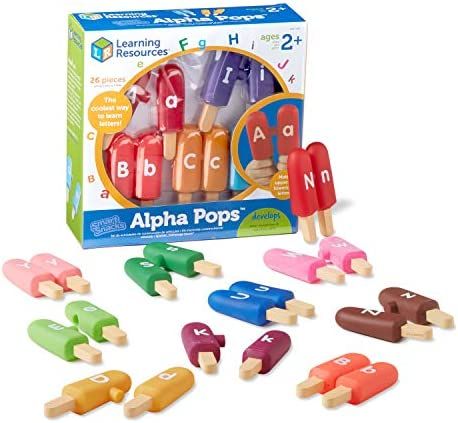 Learning Resources Smart Snacks Alpha Pops - 26 Double Sided Pieces, Ages 2+ Alphabet Learning an... | Amazon (US)