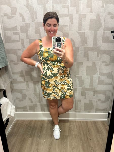 If you couldn’t tell, I am loving linen for Spring and Summer! This Abercrombie linen dress is absolutely perfect for the warm months and the style/print is perfect to dress up or down! The dress runs TTS and comes in several color options! You get 15% off during the sale, plus you can use code JENREED to get an additional 15% off! 

#LTKSaleAlert #LTKFindsUnder100 #LTKMidsize