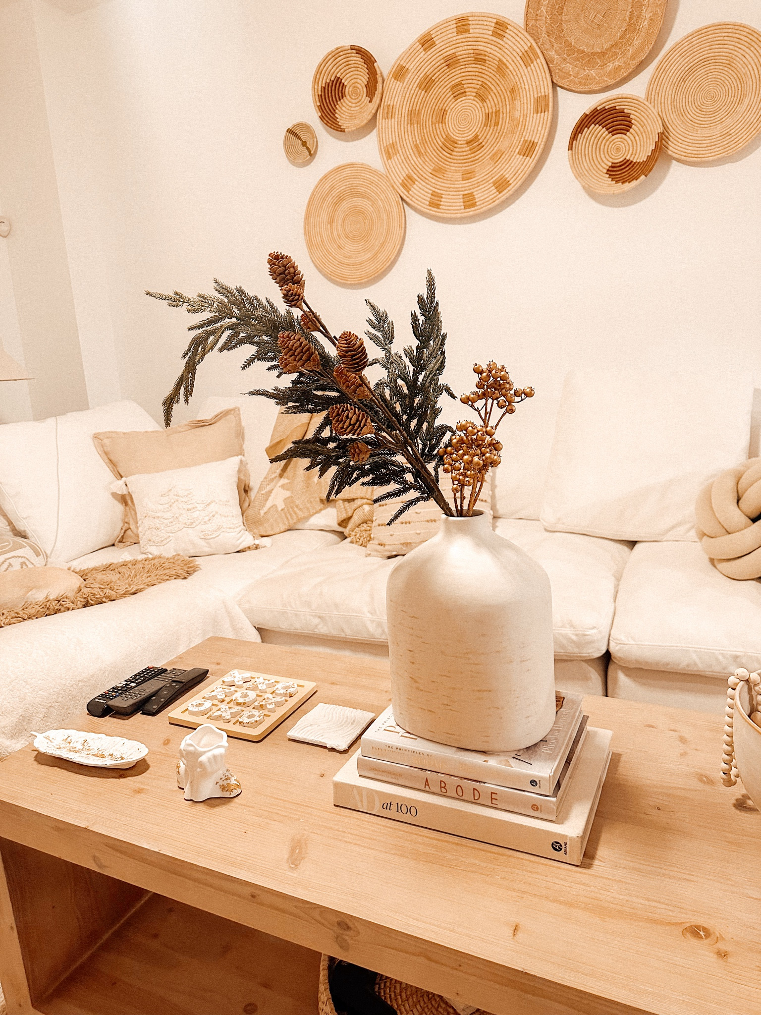 A touch of Christmas! Love these faux Christmas stems 

#LTKSeasonal #LTKhome #LTKHoliday