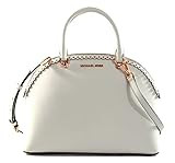 Michael Kors Emmy Large Dome Satchel Saffiano Leather Studded Scalloped Edge Shoulder Bag Purse Hand | Amazon (US)