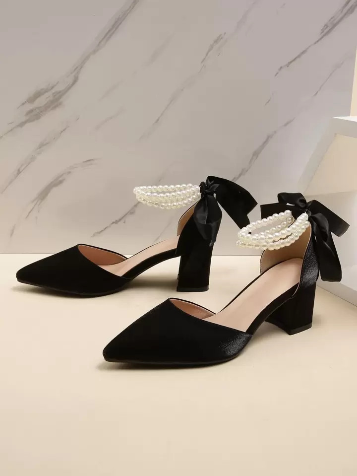 Women Stiletto Heeled Court Pumps With High Heels, | SHEIN