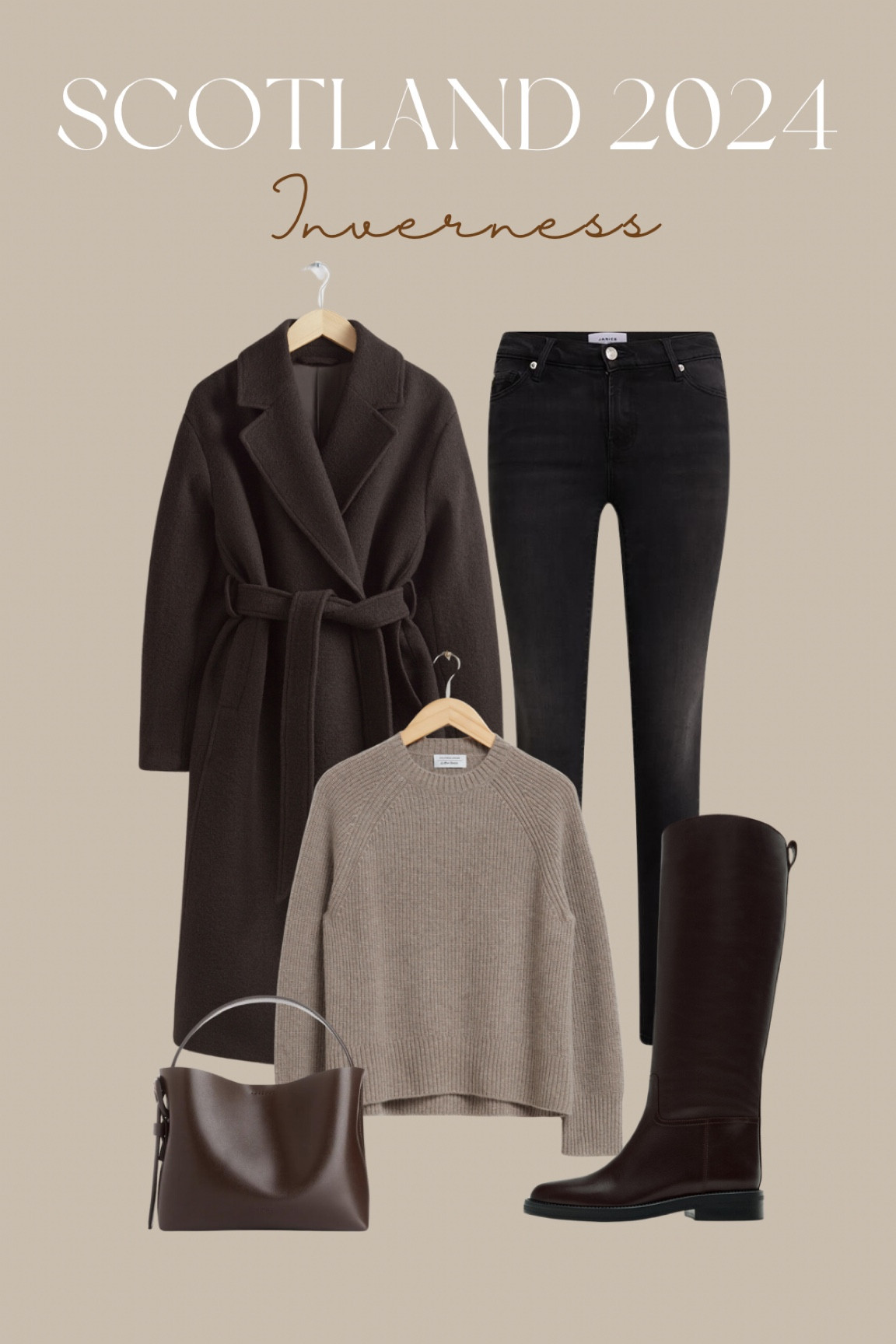 Brown coat, brown jacket, brown knittef sweater, brown knit, beige knitted sweater, beige knit, brown leather boots, brown leather bag

#LTKautumn #LTKeurope #LTKstyletip