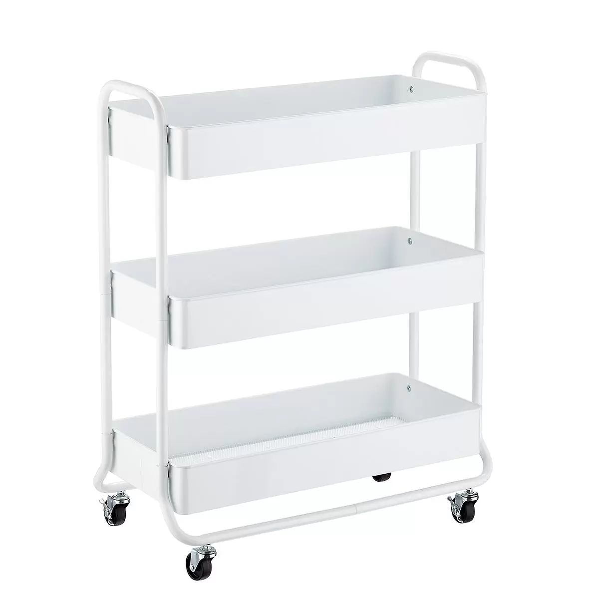Large 3-Tier Rolling Cart | The Container Store