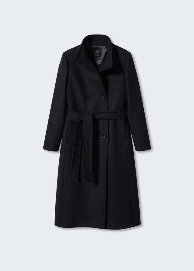 Belt handmade coat | MANGO (US)