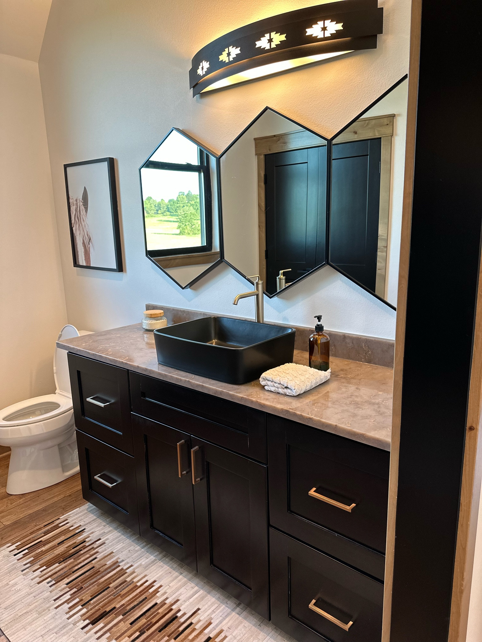 Western bathroom #western #home #westernhome 

#LTKhome