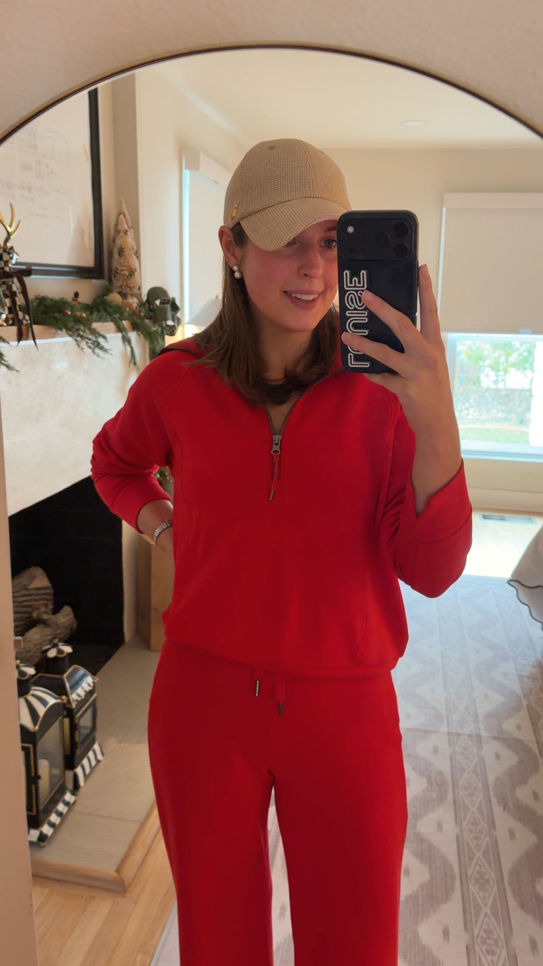 OOTD today! Wearing a S in set. Hat is from shopchord.com 