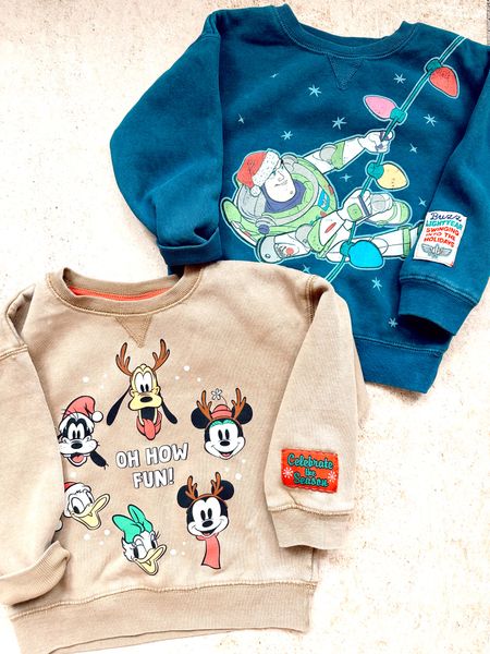 Mickey & Friends toddler sweatshirt - Buzz Lightyear Christmas toddler sweatshirt - got a 3t for Britton for both sweatshirts!

#LTKunder50 #LTKkids #LTKHoliday