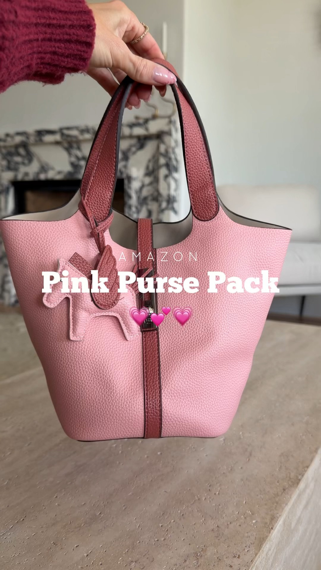 The “perfectly packed pink purse” is a stylish yet highly organized handbag setup where every essential item has a dedicated place, combining fashion, convenience, and functionality. It represents a purse that looks cute on the outside while staying neat and efficient inside — often associated with soft pink tones, feminine aesthetics, and carefully arranged accessories. 

 #LTKdayinmylife #LTKmomlife #LTKvlog