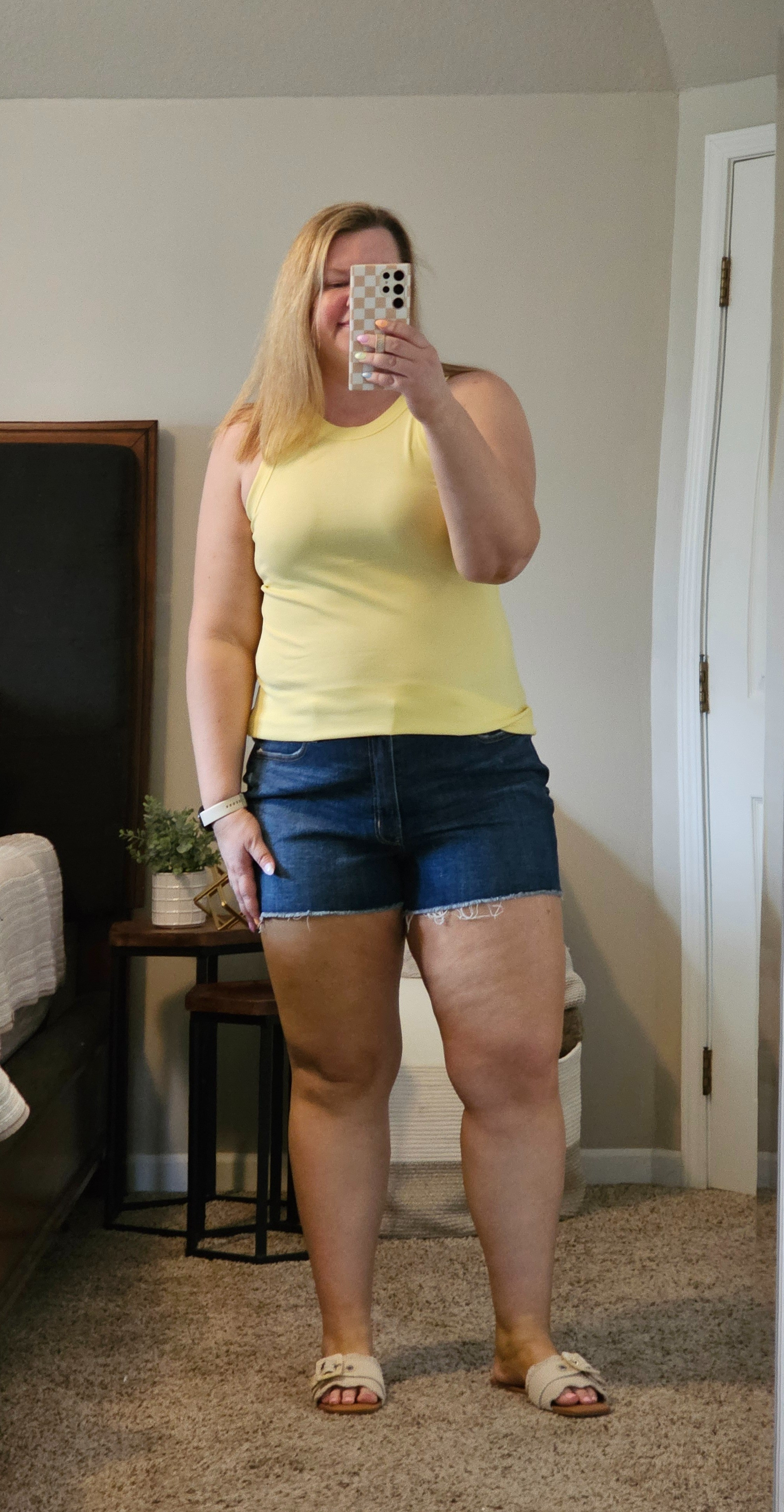 Shorts are a size 18Tank is an XL

#LTKover40 #LTKfindsunder50 #LTKmidsize
