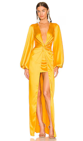 Tawa Dress in Yellow | Revolve Clothing (Global)