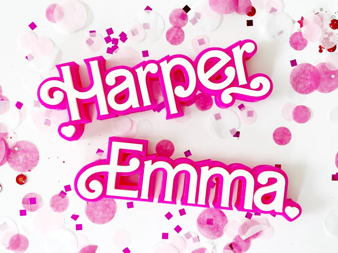 Custom Fashion Doll Style Name Sign Personalized Desk Sign - Etsy | Etsy (US)