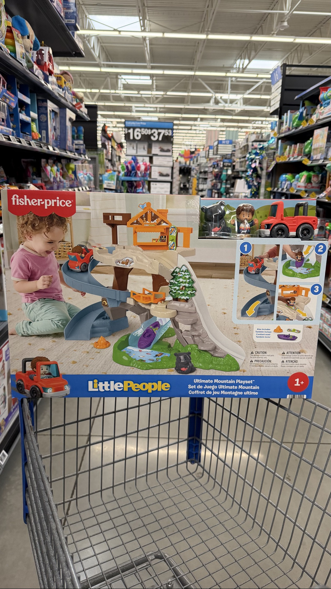 New Fisher Price Little People  mountain play set with cars ! 😍🚗

Linking here for easy access🔗✨