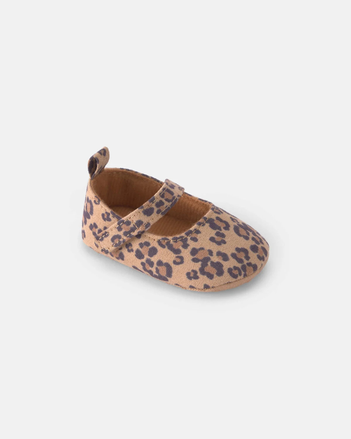 Baby Girl Cheetah Mary Jane Flats - Brown | Carter's Inc