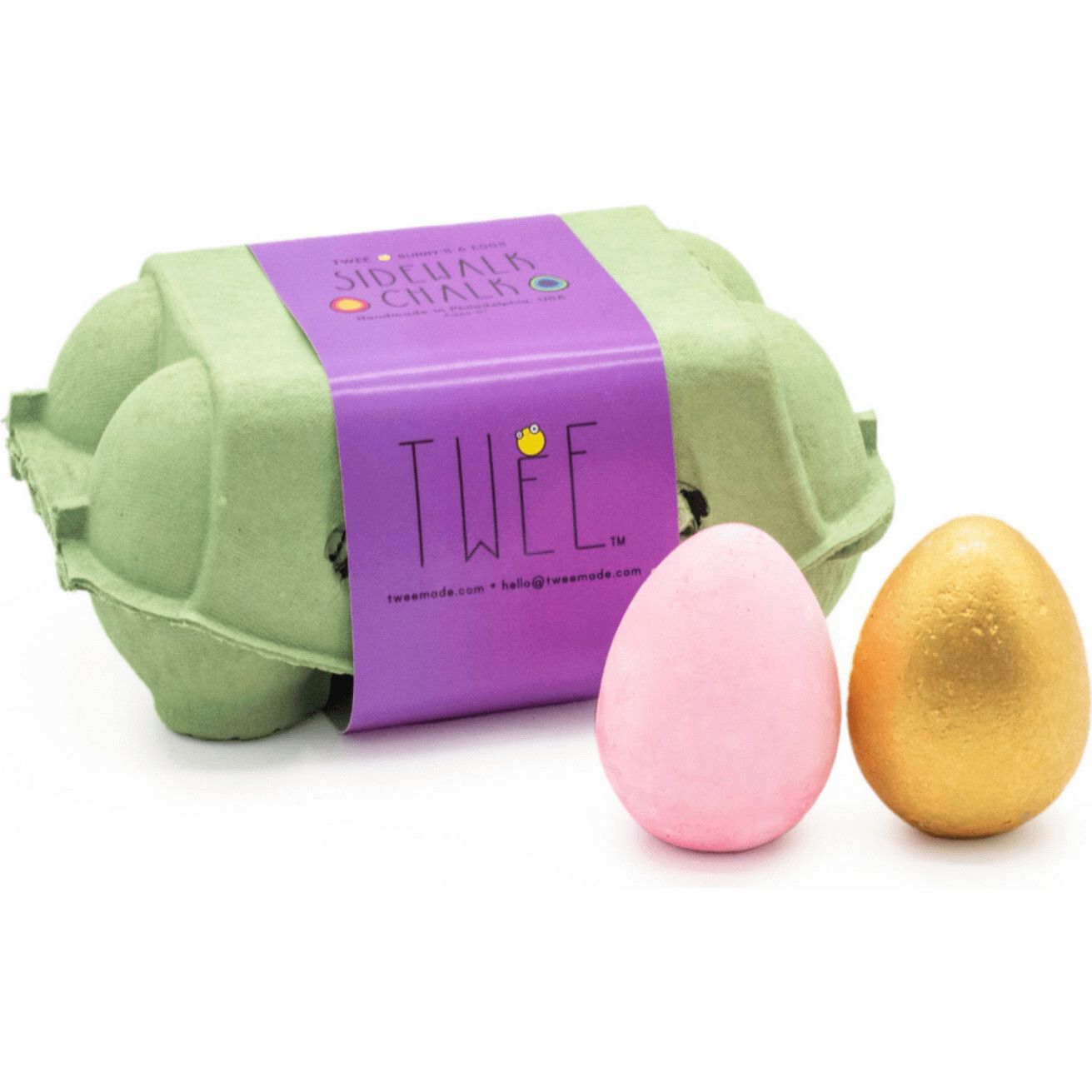 Bunny's 6 Eggs Handmade  Chalk | Maisonette