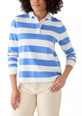 Vineyard Vines Women's Heritage Striped Rugby Shirt, XS | Belk