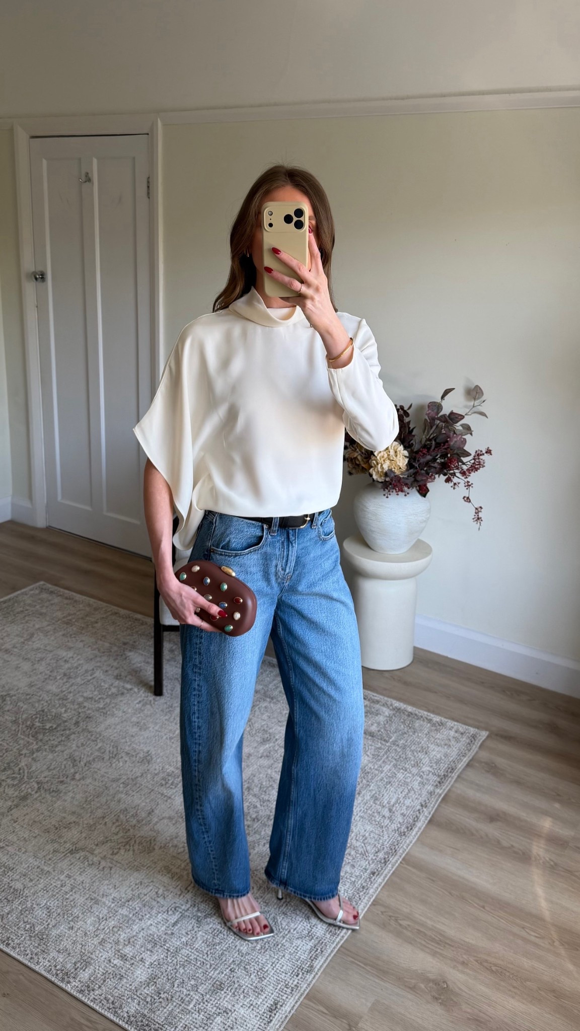 Styling barrel leg jeans - 20% off tons exact pair: AFXLTK
Medium in the mango blouse 
25 Long in the high rise Abercrombie barrel leg jeans 
I’m 5 ft 6
River Island bag
Really old Topshop heels -simialr linked
25 Long in the high rise Abercrombie barrel leg jeans 
I’m 5 ft 6


#LTKxAFSale #LTKuk #LTKspring