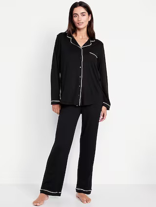 Sunday Sleep Knit Jersey Pant Set | Old Navy (US)