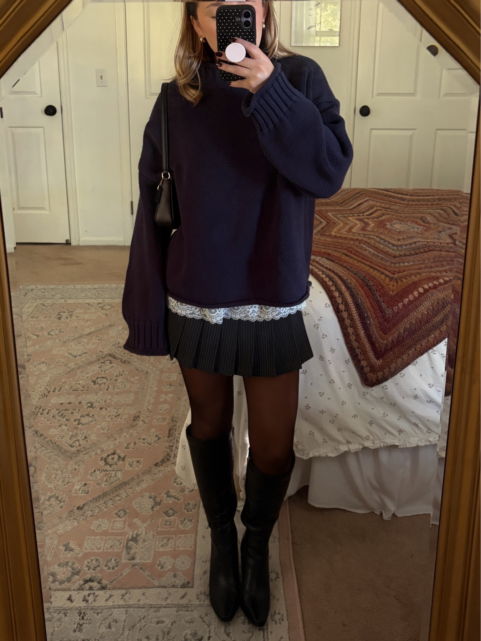 skirt is brandy melville