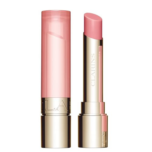 Clarins Lip Oil Balm | Nourishes, Hydrates, and Visibly Plumps | Natural, Sheer Finish and Shine | 99% Skincare Formula and 96% Natural Ingredients | Contains Hydrating Peptide | 0.1 Oz, 01 Pale Pink | Amazon (US)