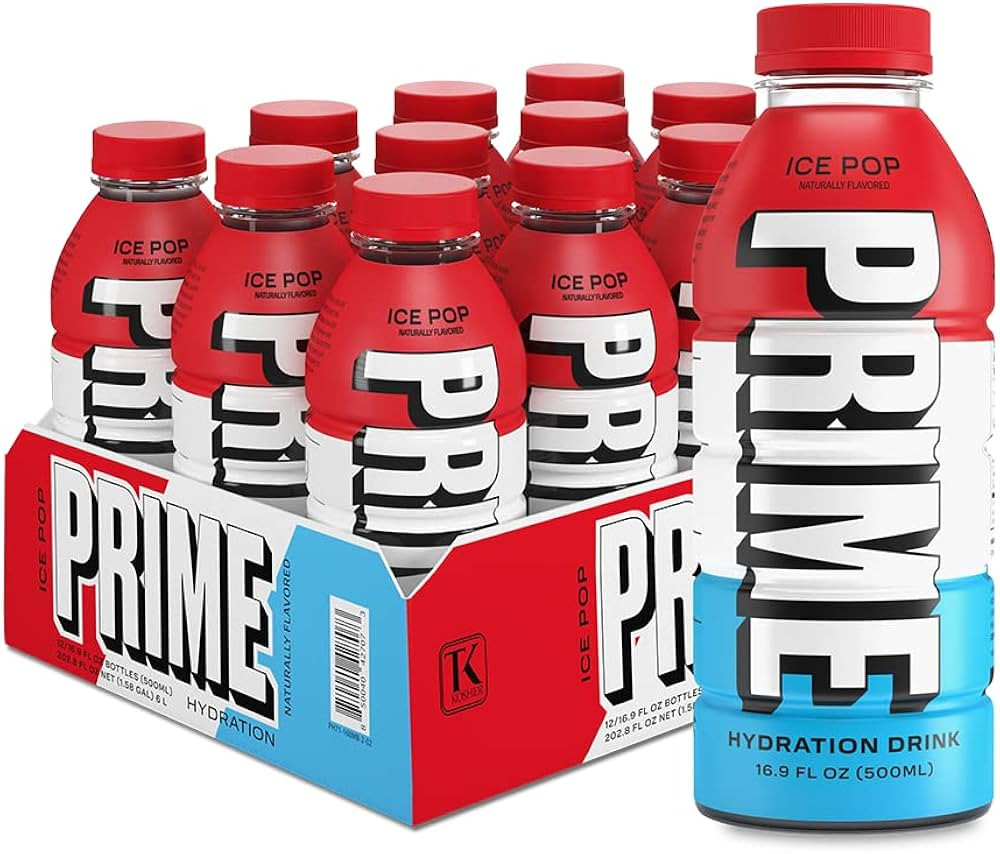 PRIME Hydration ICE POP | Sports Drinks | Electrolyte Enhanced for Ultimate Hydration | 250mg BCA... | Amazon (US)