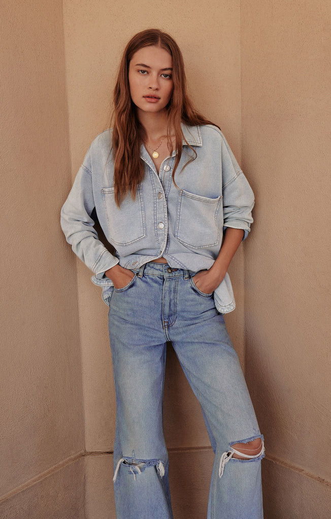 All Day Knit Denim Jacket | Z Supply