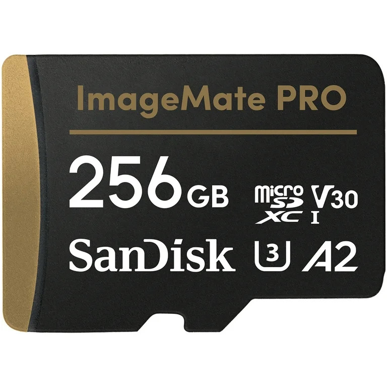 SanDisk 256GB ImageMate Pro microSDXC UHS 1 Memory Card - Up to 200MB/s - SDSQXBD-256G-Aw6ka | Walmart (US)