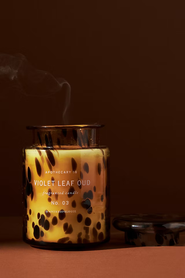 Apothecary 18 Glass Jar Candle | Anthropologie (US)
