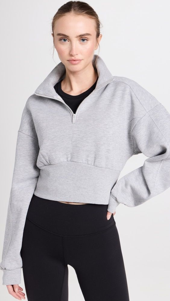 Alo Yoga Vixen Fleece 1/4 Zip Sweatshirt | Shopbop | Shopbop