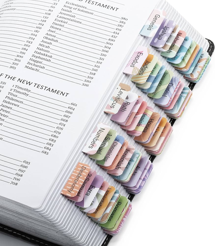 Mr. Pen- Bible Tabs, 120 Tabs, Laminated Bible Tabs for Women and Men, Bible Tabs for Study Bible... | Amazon (CA)